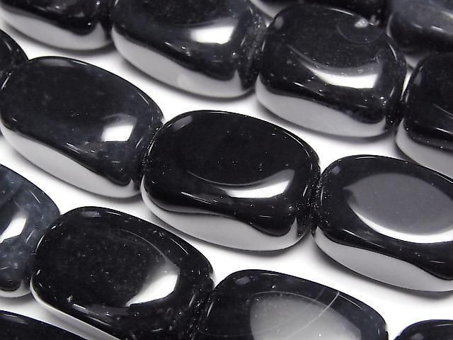 Onyx Rectangle Half or 1strand beads (approx. 14 inches/34 cm)