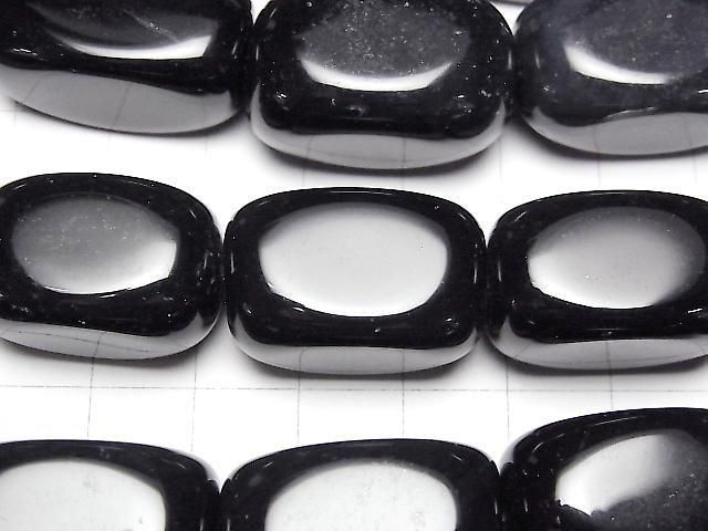 Onyx Rectangle Half or 1strand beads (approx. 14 inches/34 cm)