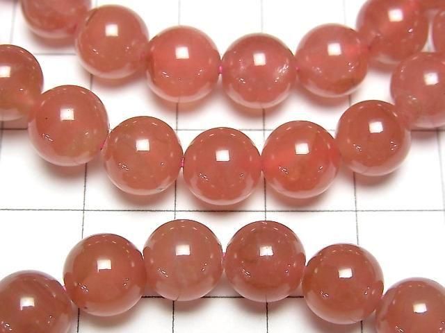 High-quality Peruvian Rhodochrosite AAA- Round 8mm 1strand beads (Bracelet)