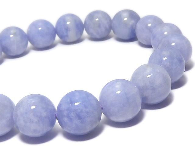 Afghanistan Hackmanite Round 10mm 1strand beads (Bracelet) NO.122 [One of a kind]