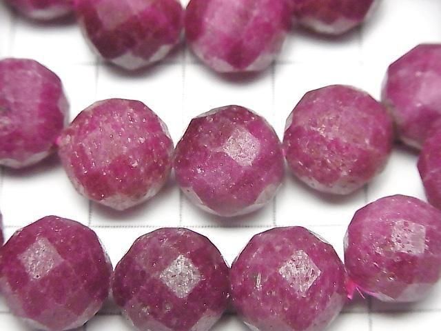 Ruby AA++ Faceted Round 12mm 1strand beads (Bracelet) High Quality!