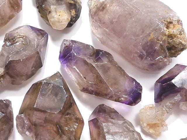 Elestial Quartz Raw Stones 10pcs Set No. 217 [One of a kind]