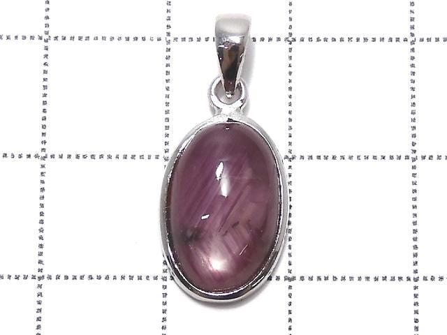 High Quality Star Ruby AAA Pendant Silver925 NO.54 [One of a kind]