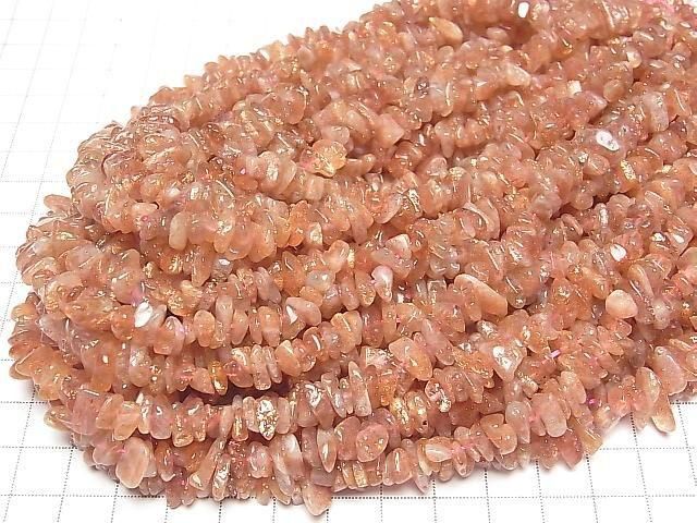 Sunstone AAA Chips (Small Nugget ) 1strand beads (aprx.15inch/38cm)
