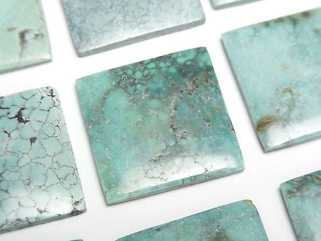 Turquoise AA++ Square Cabochon 20x20mm [Blue-Green] 1pc