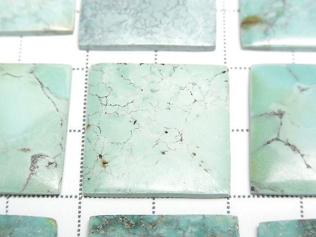 Turquoise AA++ Square Cabochon 20x20mm [Blue-Green] 1pc