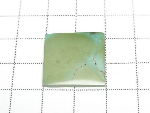 Turquoise AA++ Square Cabochon 20x20mm [Green] 1pc