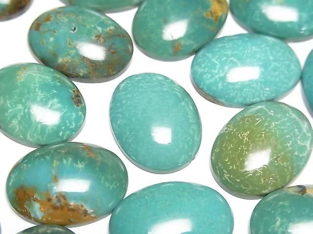 Turquoise AA++ Oval Cabochon 19x14mm 1pc