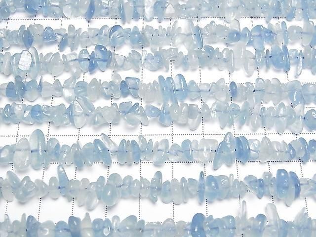 Aquamarine AA++ Chips (Small Nugget ) 1strand beads (aprx.15inch/36cm)