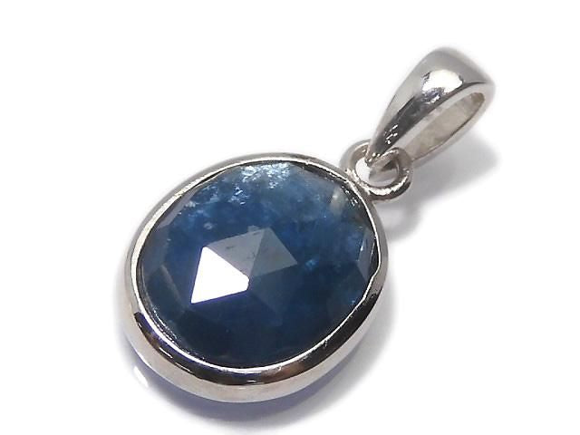 Indigo Blue Kyanite AA++ Pendant Silver925 No. 19 [One of a kind]