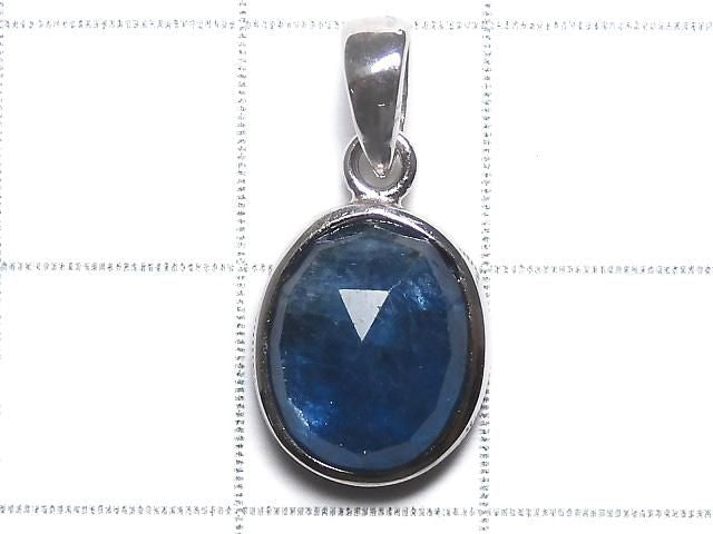 Indigo Blue Kyanite AA++ Pendant Silver925 No. 19 [One of a kind]
