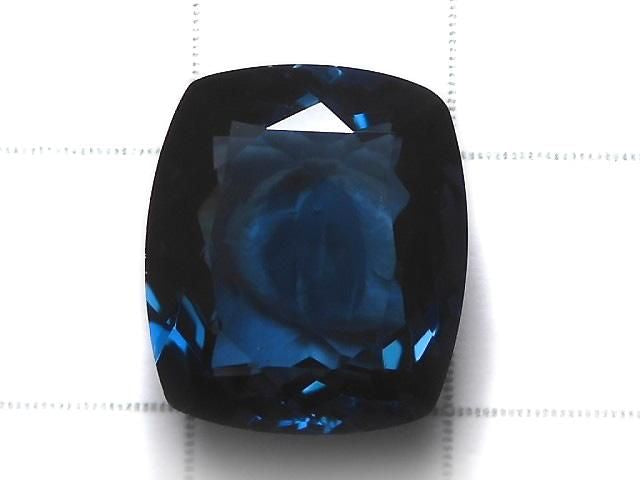 High Quality London Blue Topaz AAA Loose Stone Faceted 1pc NO.23 [One of a kind]