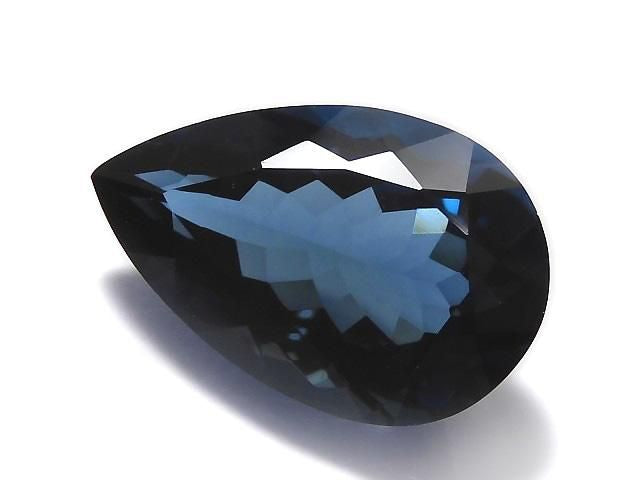 High Quality London Blue Topaz AAA Loose Stone Faceted 1pc NO.24 [One of a kind]