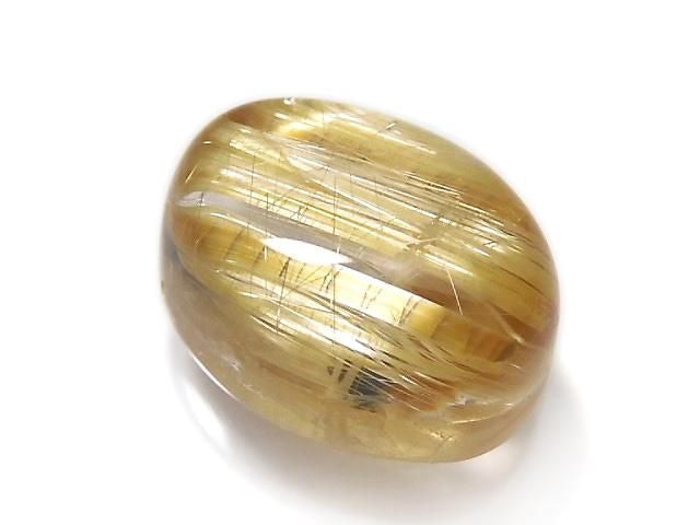 High Quality Rutilated Quartz AAA Cabochon 1pc NO.216 [One of a kind]