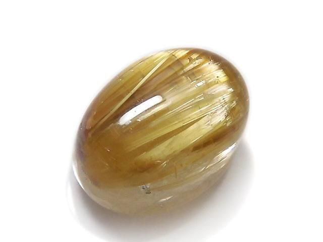 High Quality Rutilated Quartz AAA Cabochon 1pc NO.221 [One of a kind]