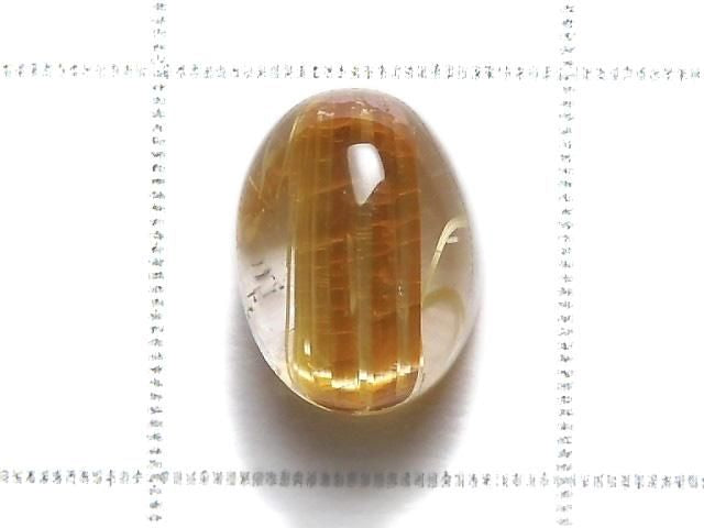 High Quality Rutilated Quartz AAA Cabochon 1pc NO.222 [One of a kind]