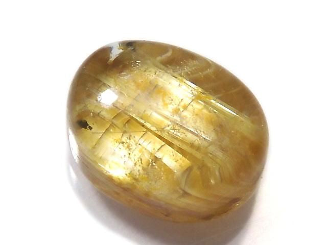 High Quality Rutilated Quartz AAA Cabochon 1pc NO.225 [One of a kind]