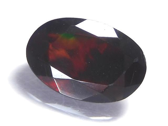 High Quality Black Opal AAA Loose Stone Faceted 1pc NO.249 [One of a kind]