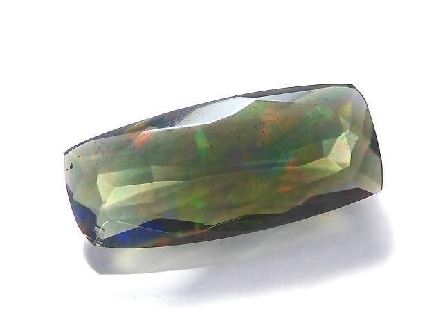 High Quality Black Opal AAA Loose Stone Faceted 1pc NO.251 [One of a kind]