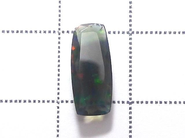 High Quality Black Opal AAA Loose Stone Faceted 1pc NO.251 [One of a kind]