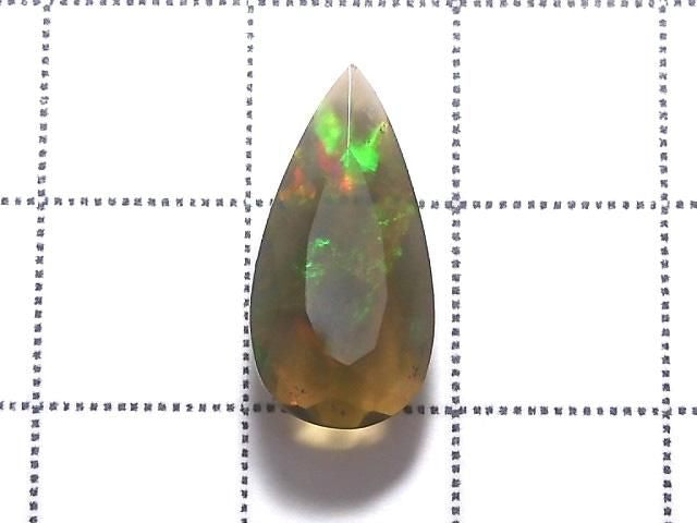 High Quality Black Opal AAA Loose Stone Faceted 1pc NO.256 [One of a kind]