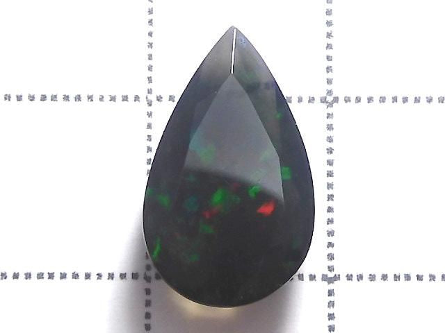High Quality Black Opal AAA Loose Stone Faceted 1pc NO.259 [One of a kind]