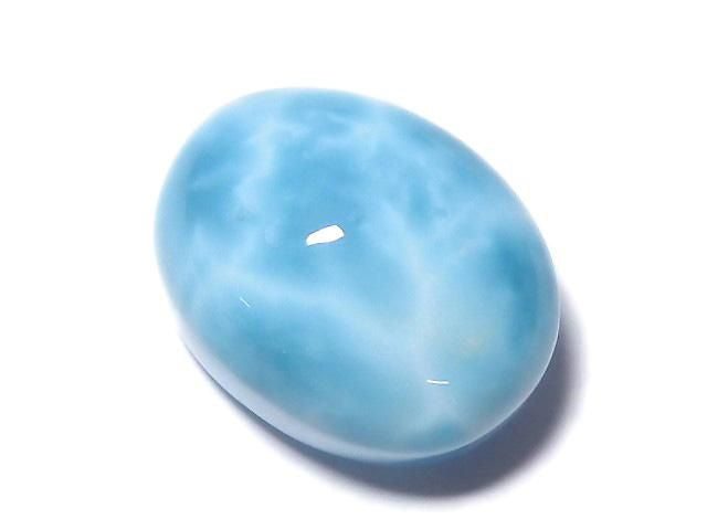 High Quality Larimar Pectolite AAA Cabochon 1pc NO.363 [One of a kind]