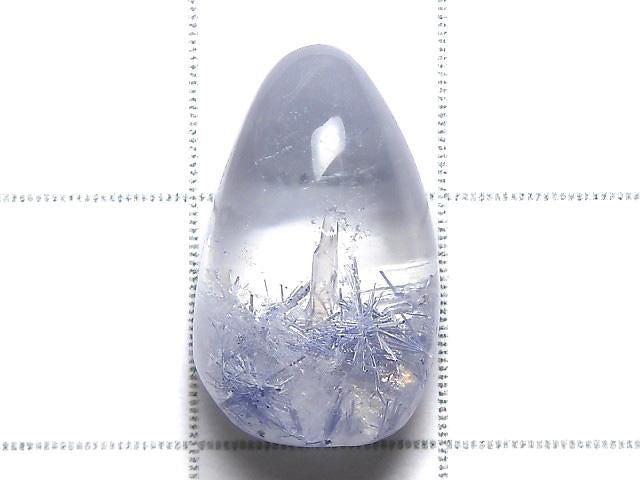 Dumortierite in Quartz AAA Loose stone 1pc NO.134 [One of a kind]