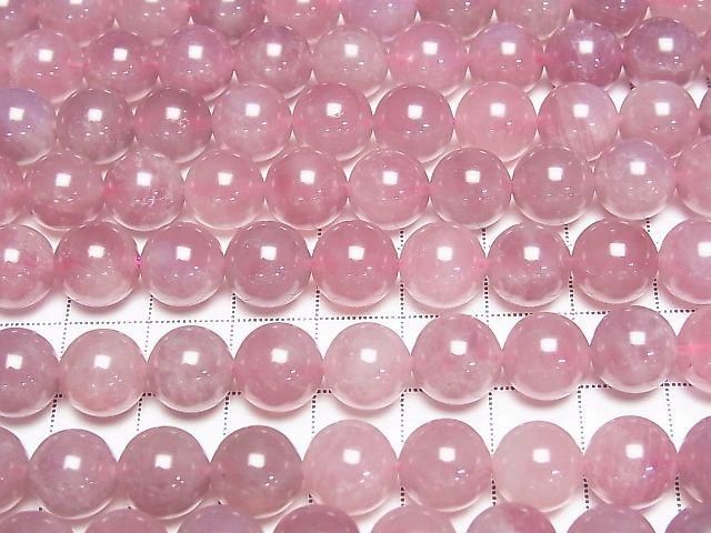 Deep Rose Quartz AAA- Round 10mm 1/4 or 1strand beads (approx. 15 inches/38 cm)