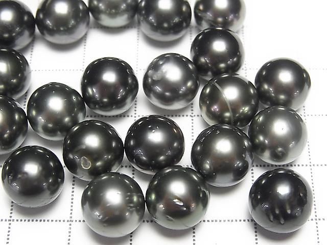 South Sea Tahitian Black Lipped Pearl AA++ Round 10-10.3mm 1pc