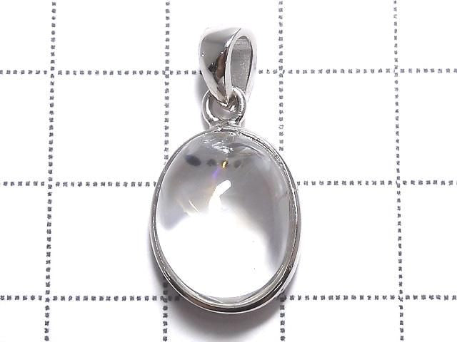 Iris Quartz AAA- Pendant Silver925 NO.3 [One of a kind]
