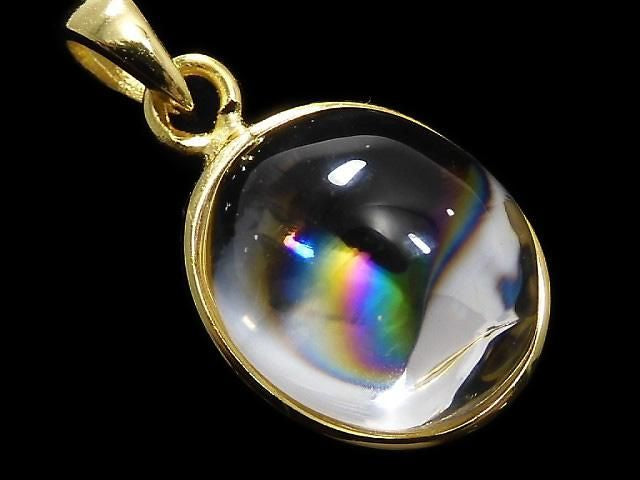 Iris Quartz AAA- Pendant Silver925 NO.11 [One of a kind]