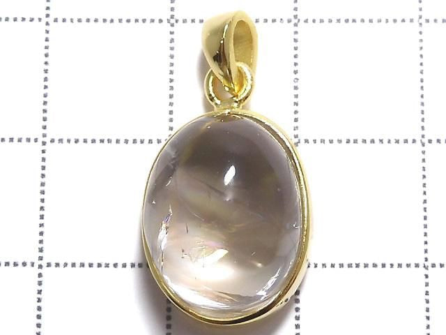 Iris Quartz AAA- Pendant Silver925 NO.12 [One of a kind]