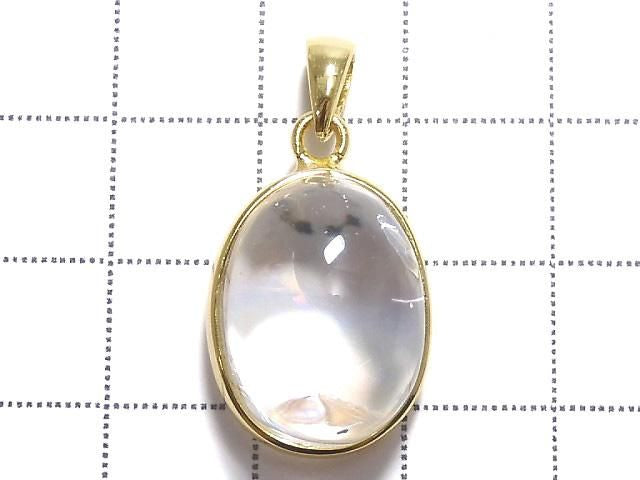 Iris Quartz AAA- Pendant Silver925 NO.15 [One of a kind]