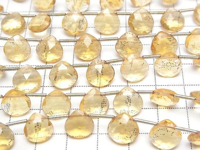 High Quality Citrine AAA- Chestnut Shape half or 1strand (10pcs )