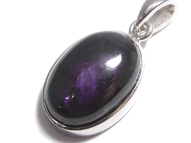 Purplite Stichtite Pendant Silver925 NO.42 [One of a kind]