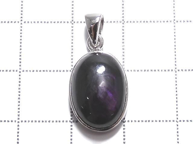 Purplite Stichtite Pendant Silver925 NO.42 [One of a kind]