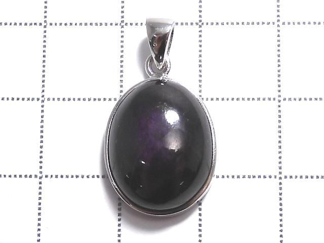 Purplite Stichtite Pendant Silver925 NO.45 [One of a kind]