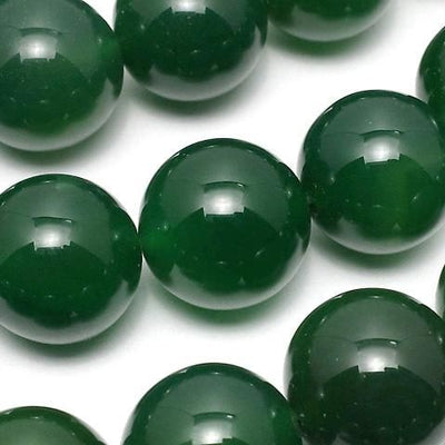 Grüner Onyx AAA Rund 16mm halb oder 1Strang Perlen (ca. 15 Zoll/36 cm)