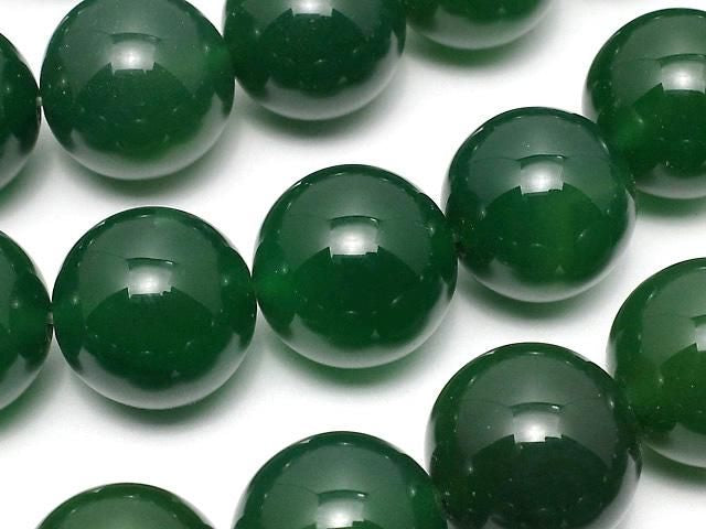 Green Onyx AAA Round 16mm half or 1strand beads (approx. 15 inches/36 cm)