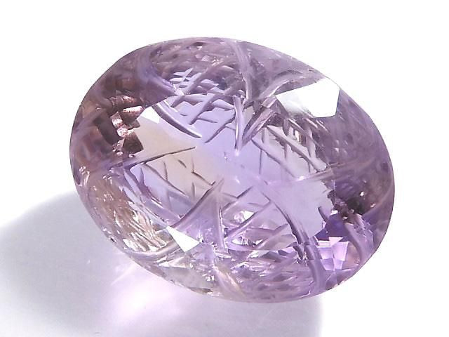 High Quality Ametrine AAA- Loose stone Carved Faceted 1pc NO.44 [One of a kind]