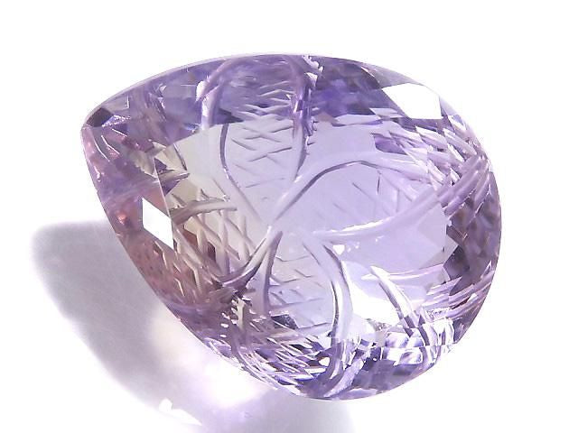 High Quality Ametrine AAA- Loose stone Carved Faceted 1pc NO.46 [One of a kind]