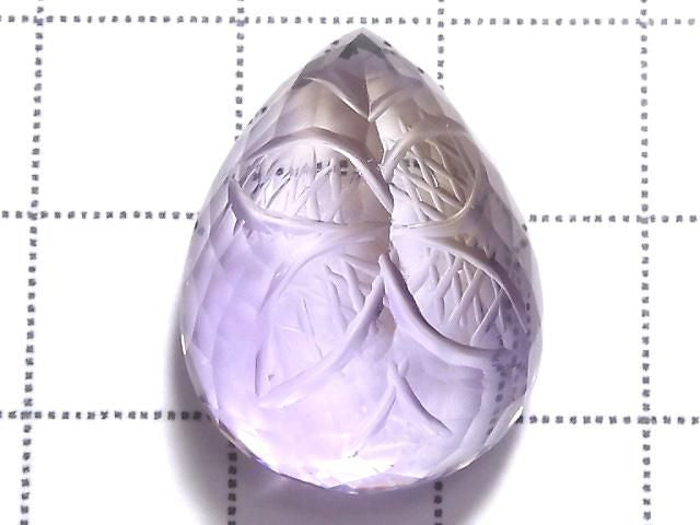 High Quality Ametrine AAA- Loose stone Carved Faceted 1pc NO.46 [One of a kind]