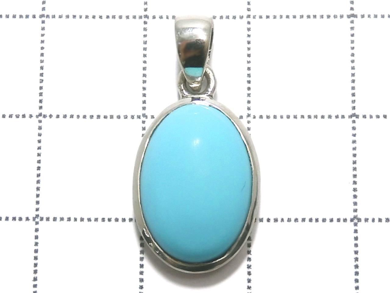 Kingman Turquoise AAA- Pendant Silver 925 No. 115 [One of a kind]