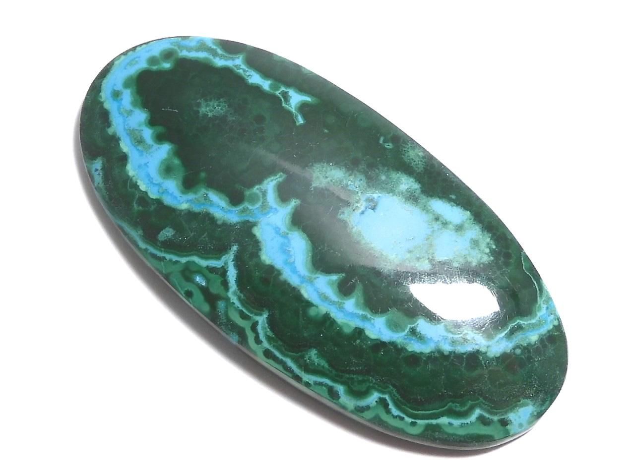 Chrysocolla Malachite Cabochon 1pc NO.23 [One of a kind]