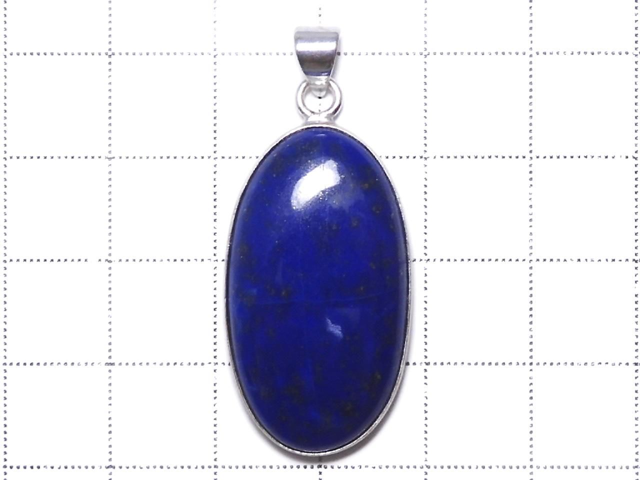 Lapislazuli AA++ Pendant Silver925 NO.173 [One of a kind]