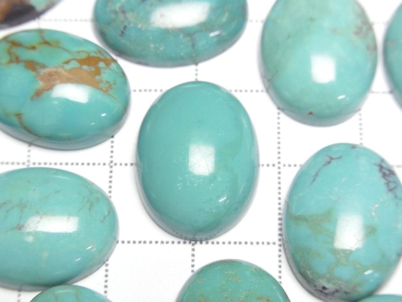 Turquoise AA++ Oval Cabochon 20x15mm 1pc