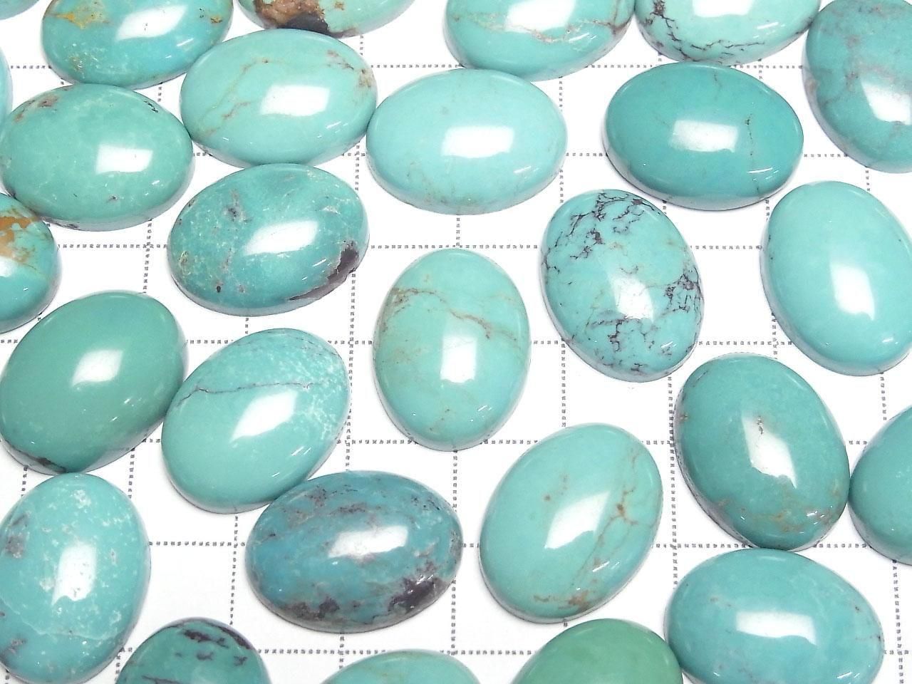 Turquoise AA++ Oval Cabochon 20x15mm 1pc