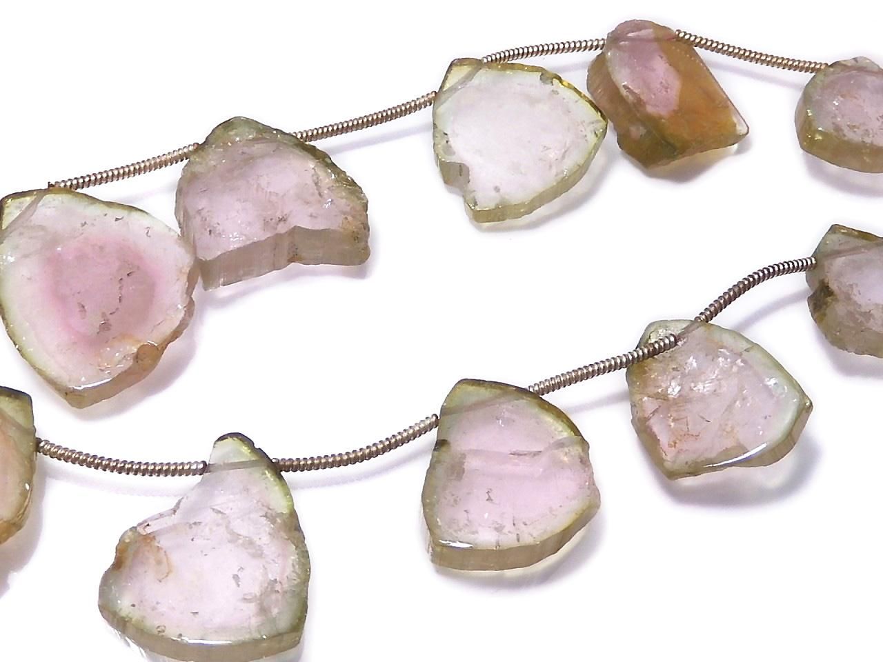Watermelon Rough Slice Faceted NO.2 [One of a kind]