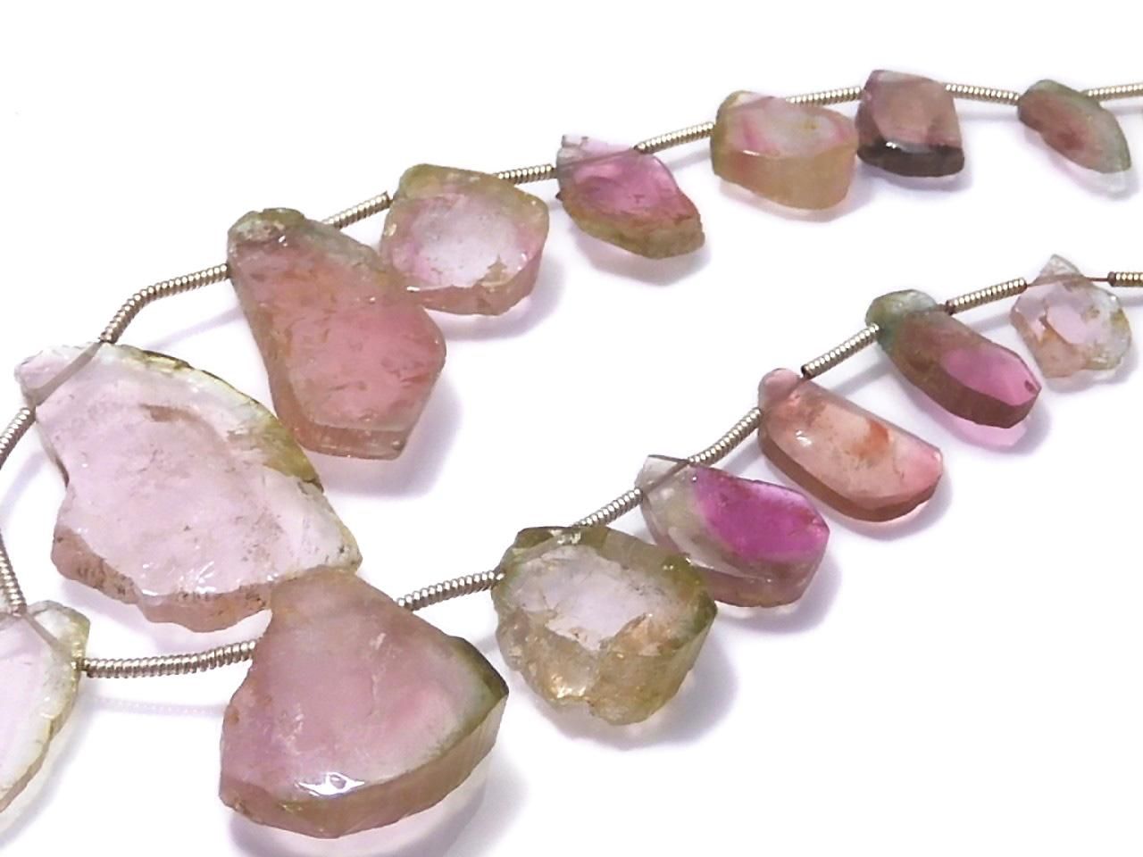 Watermelon Rough Slice Faceted NO.3 [One of a kind]